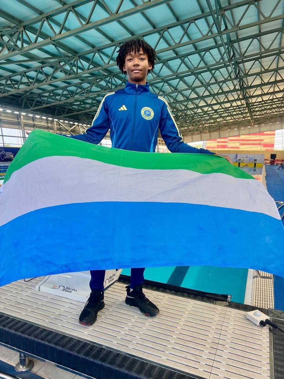 Sierra Leonean Swimmer Peter J. Bewie Steps Up Preparations for Youth Olympic Games
