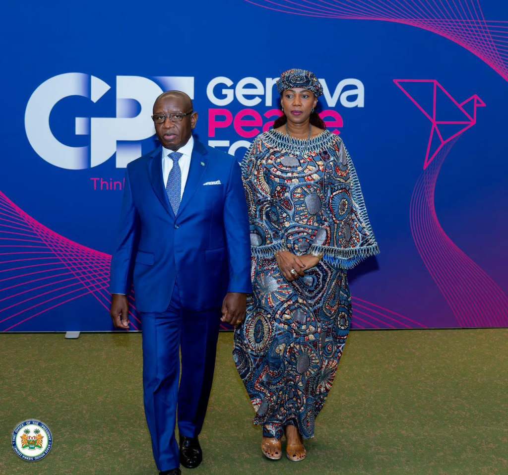 President Bio Heads to Geneva for Peace Forum Keynote and Lecture on ECOWAS’s Role in African&nbsp;Security