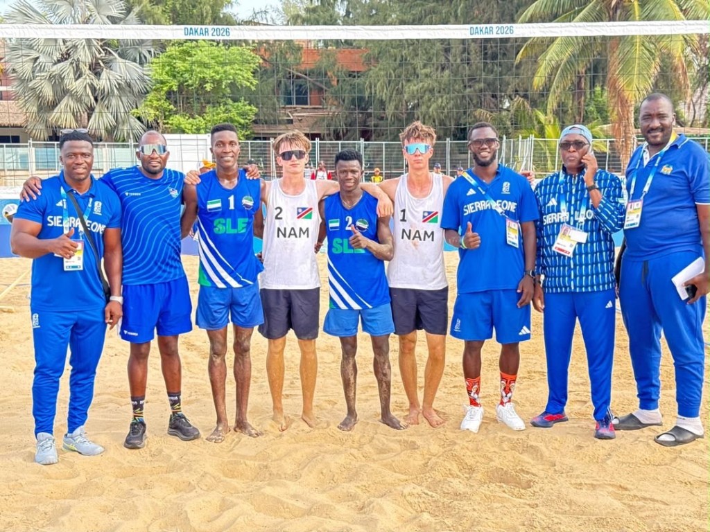 Sierra Leone Announces Arrival at Dakar 2026 Youth Olympics with Beach Volleyball&nbsp;Win