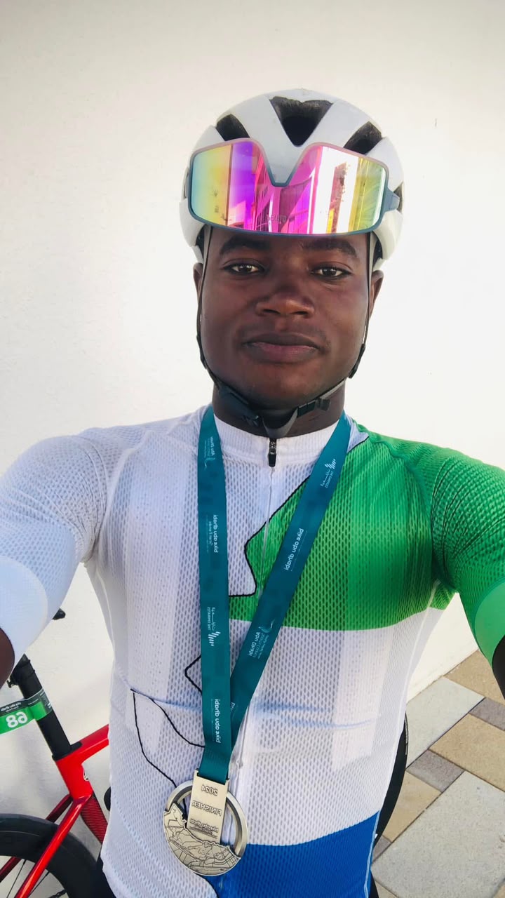 Sierra Leone’s Cycling Star Ibrahim Saidu Jalloh Set for Dual International Test in Thailand and&nbsp;Kenya