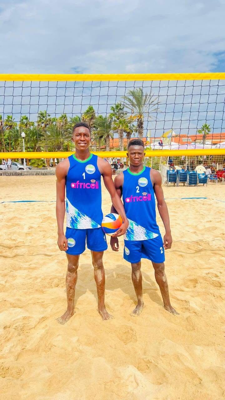 Sierra Leone’s Beach Volleyball Youth Team Prepares to Make History in Dakar 2026 Youth Olympic Games